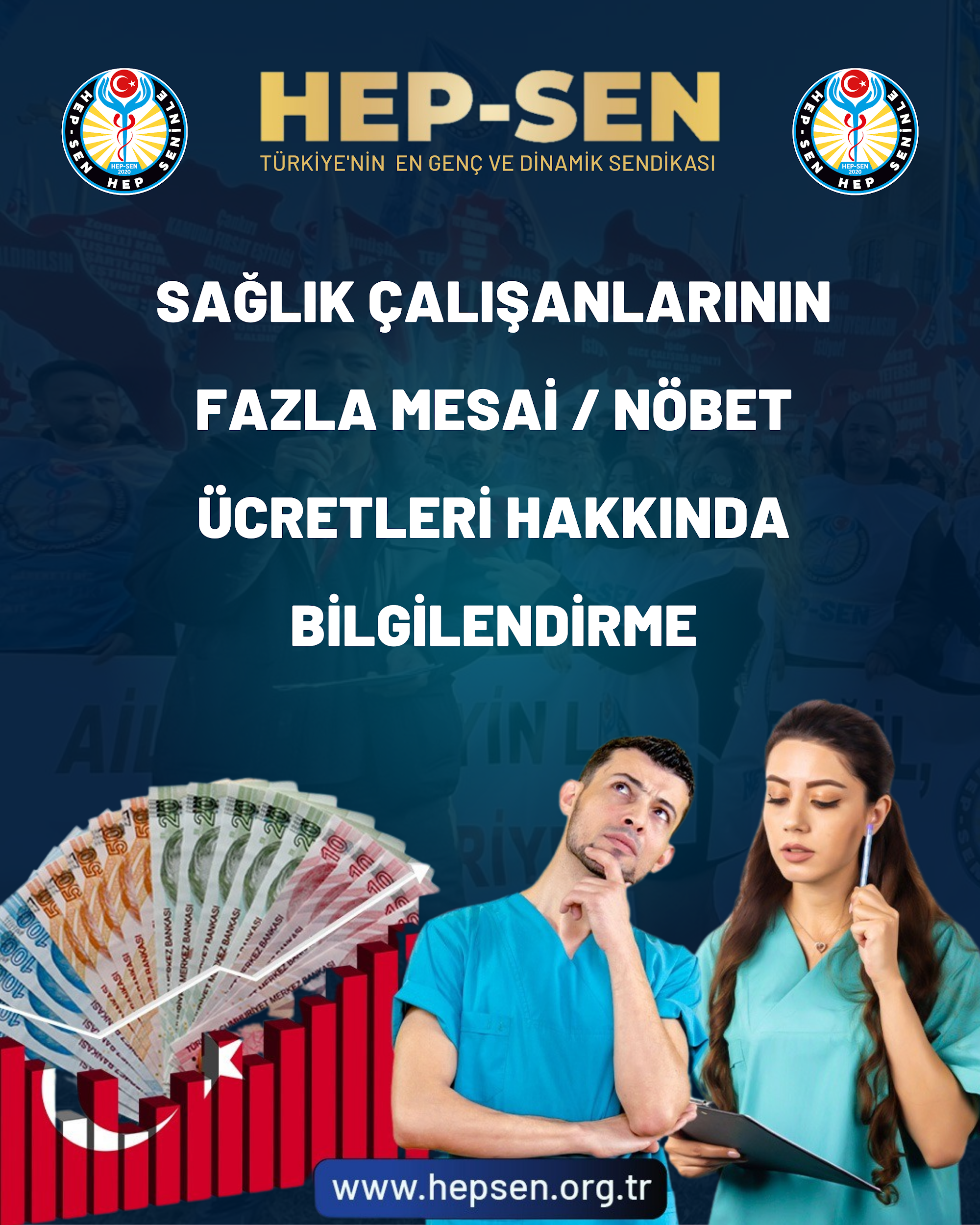 Sağlık Çalışanlarının Fazla Mesai / Nöbet Ücretleri Hakkında Bilgilendirme